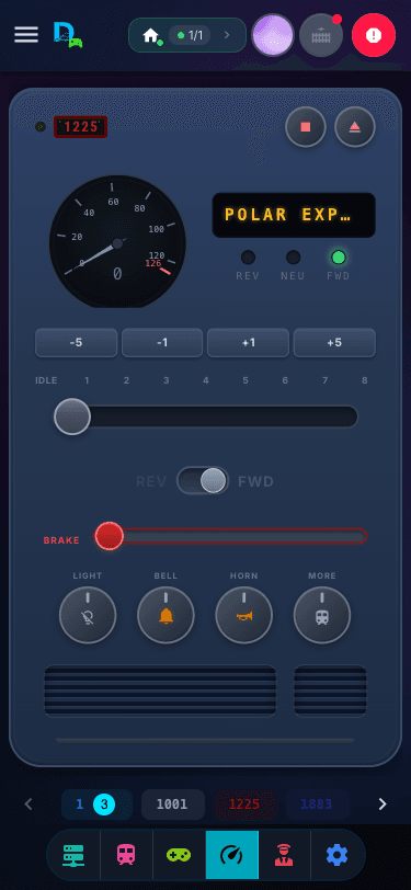 DEJA Throttle — mobile Dashboard throttle