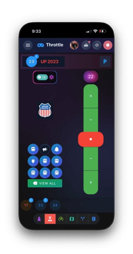 DEJA.js Throttle Mobile Throttle