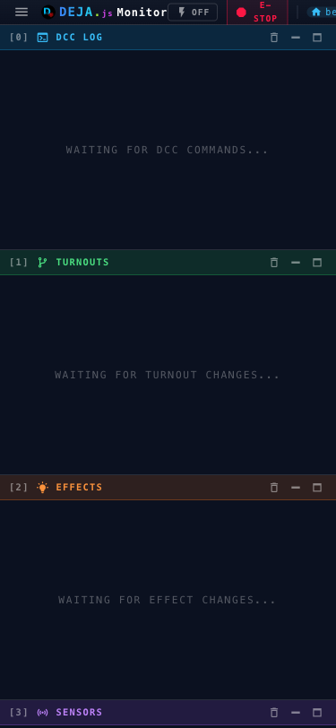 Monitor Dashboard — Mobile